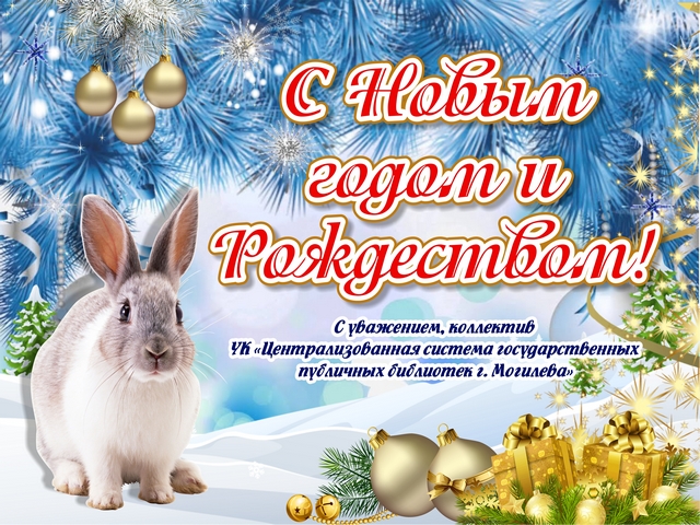 ПОЗДРАВЛЯЕМ ВСЕХ С НОВЫМ ГОДОМ И РОЖДЕСТВОМ!