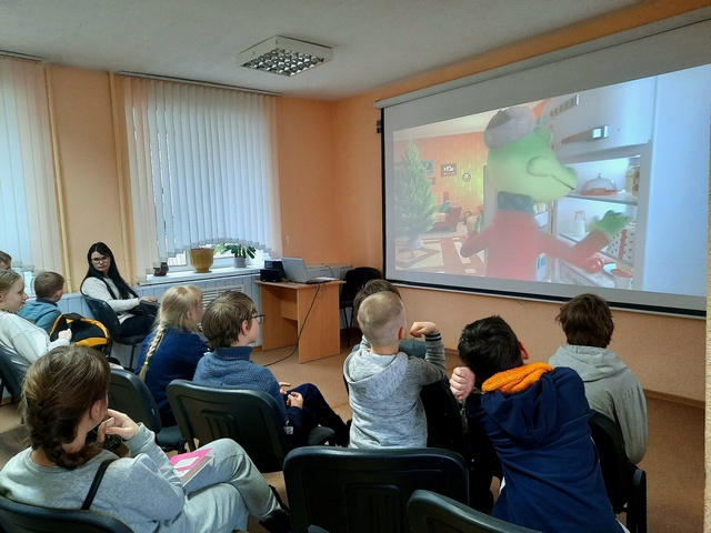 Библиовечеринка «Время зимних чудес»