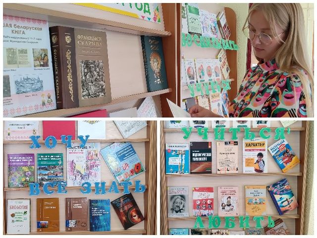 Книжная выставка «Педагогическая приёмная: начинаем учебный год»