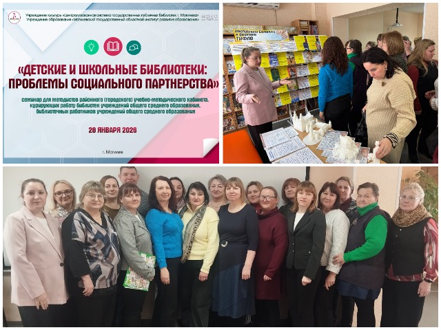 Семинар «Детские и школьные библиотеки: проблемы социального партнерства»