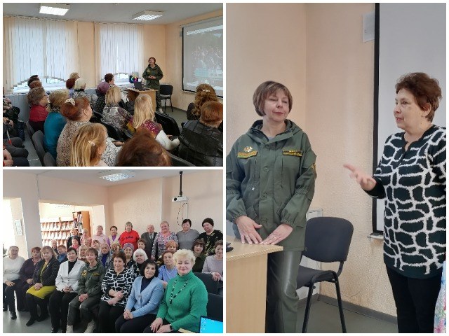 Встреча  с Аллой Казючиц, главным редактором газеты «Четверг», членом поискового клуба «ВИККРУ» «Никто не забыт…»